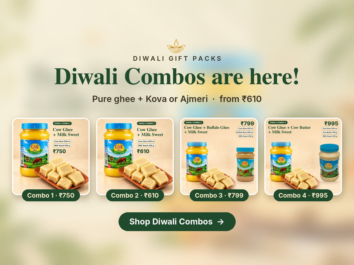 Diwali combos are here: pure ghee with Kova or Ajmeri, from ₹610